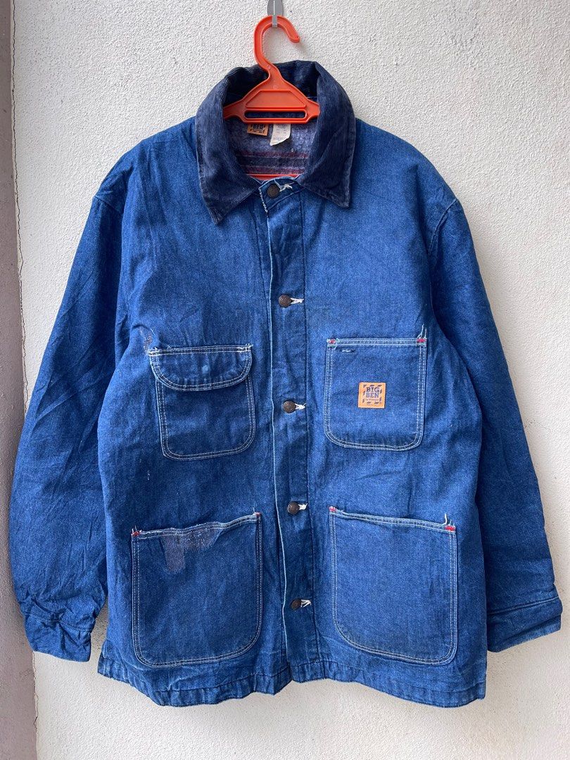 Vintage Wrangler Big Ben Chore Jacket Men s Fashion Coats