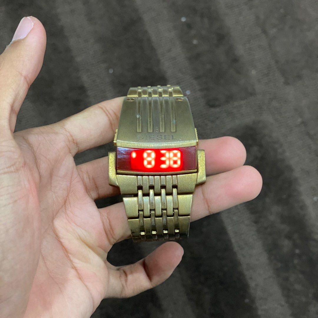 Diesel led sale watch