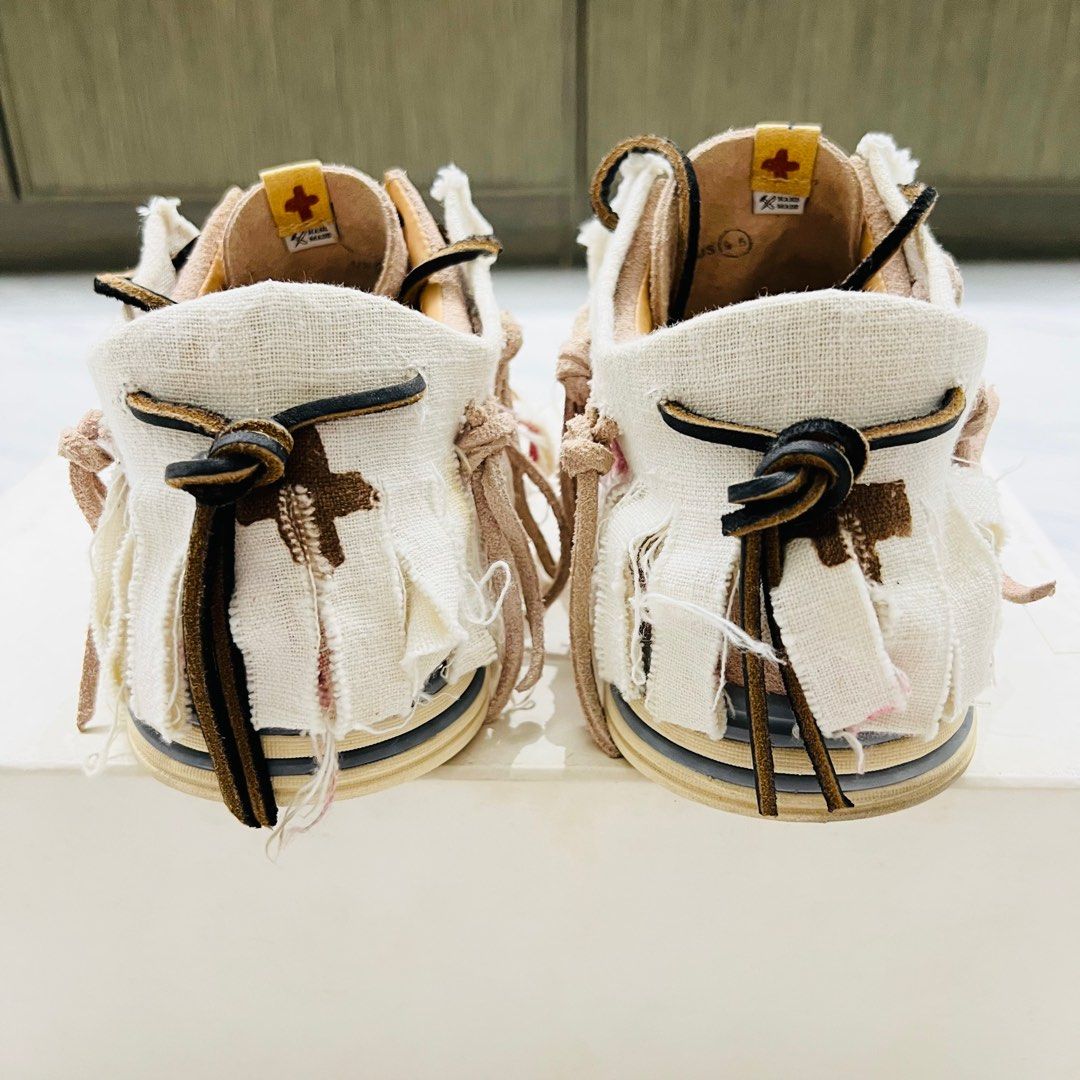 Visvim FBT Pink AMDO Folk, 男裝, 鞋, 波鞋- Carousell