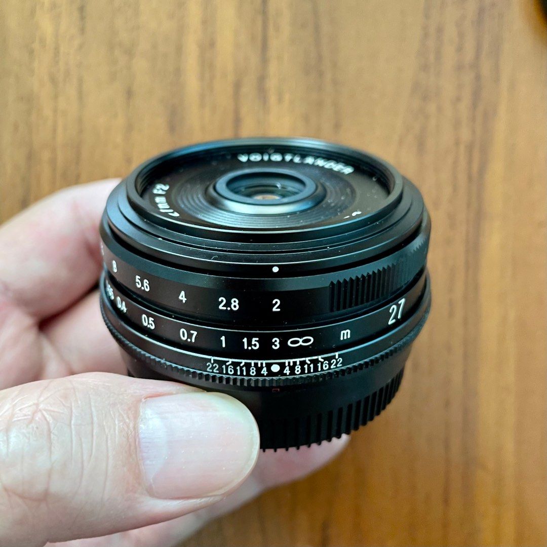 Voigtlander 27mm f2 for Fujifilm, Photography, Lens & Kits on Carousell