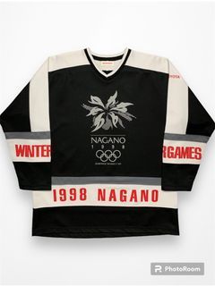 Vtg 1998 Winter Olympic Nagano Japan Jersey