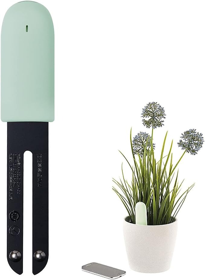 WANFEI Soil Moisture Meter, Intelligent 4 in 1 Plant Monitor Plant ...