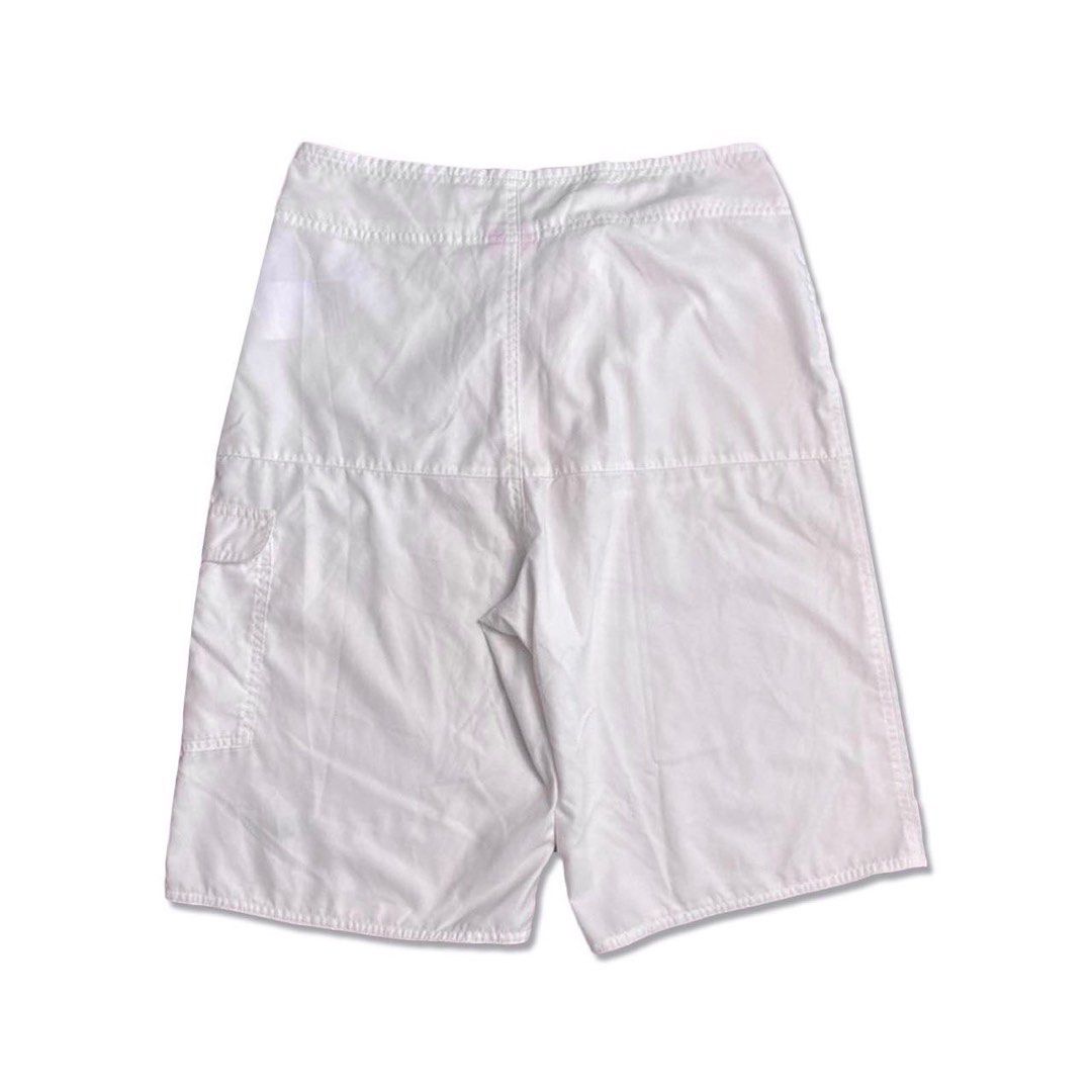 White nike clearance cotton shorts