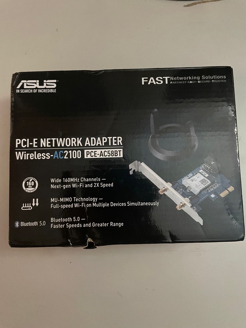 Wifi Adapter PCIe, Computers & Tech, Parts & Accessories, Networking on ...
