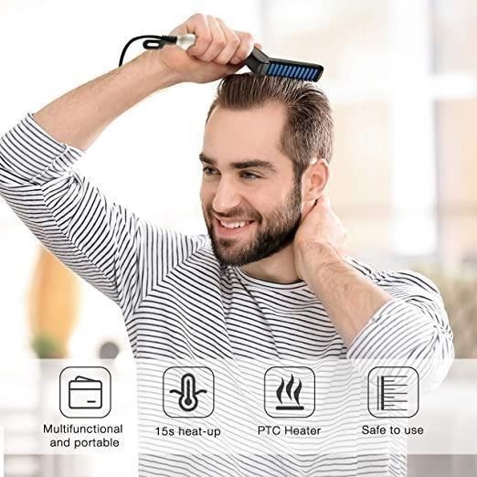 Beard straightener for best sale black men
