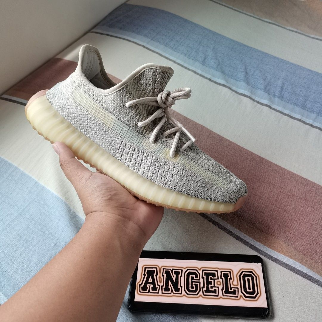 Yeezy 350 v2 Citrin (Category: Sneakers) located in Quezon City. Submitted by sole.essentials_ph (Listing ID 1252309193, Image 1). Description: Available for SALE Yeezy 350 v2 Citrin Used 9/10 Size 8.5 No inclusions Price: 8,000.