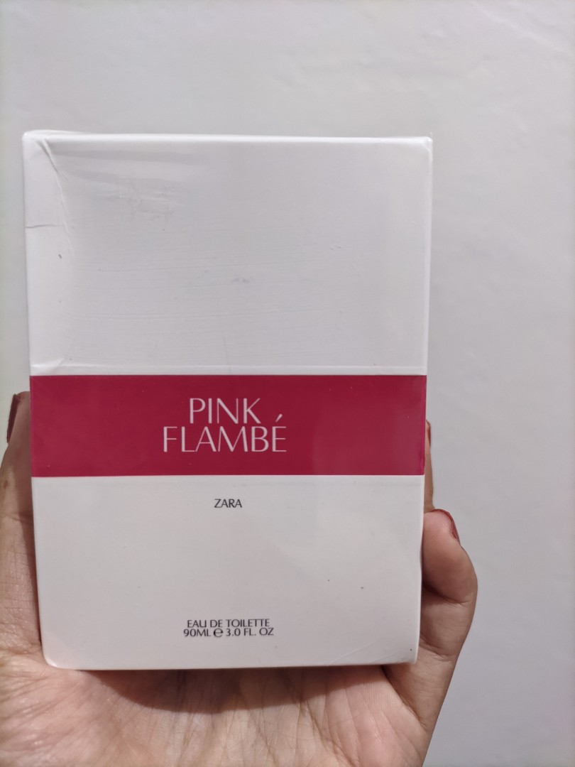 Zara Pink Flambe EUT, Kesehatan & Kecantikan, Parfum, Kuku & Lainnya di ...