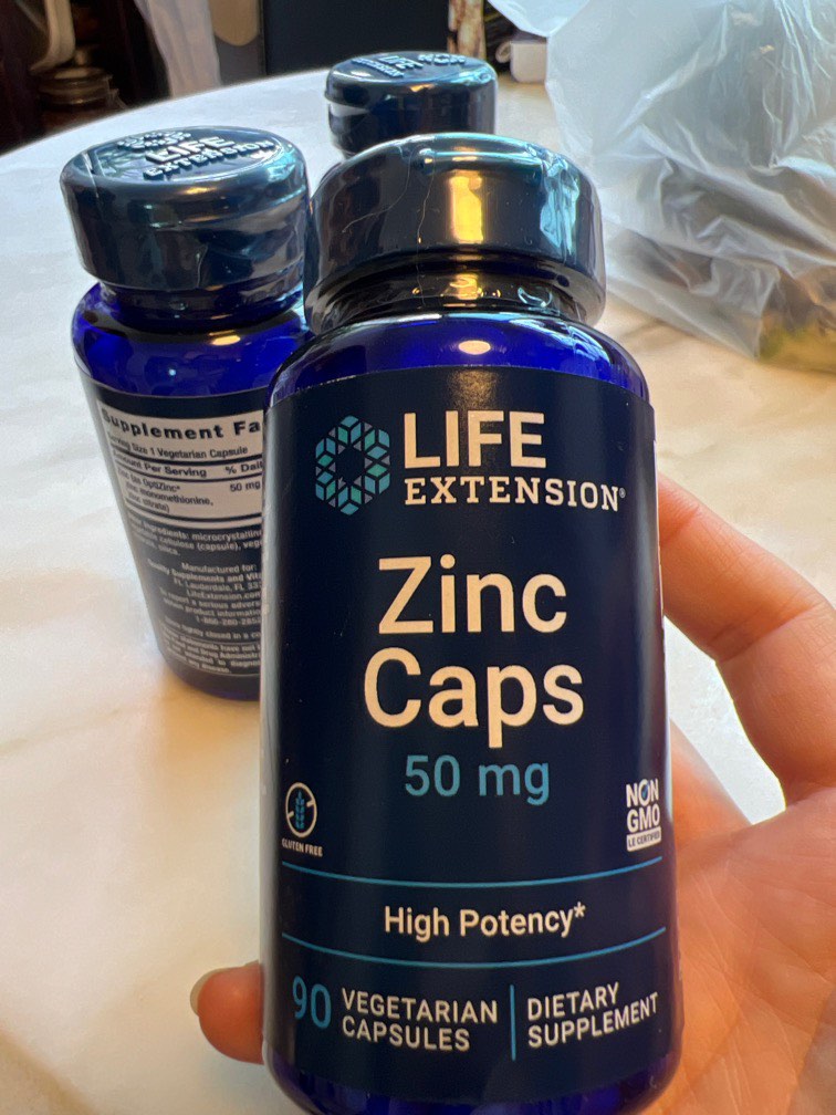 Zinc supplements, Health & Nutrition, Health Supplements, Vitamins