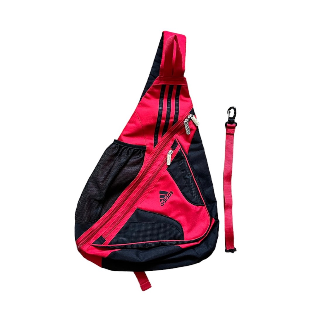 00s adidas deadstock Tri-Harness sling Bag 單肩包弓箭包, 他的時尚