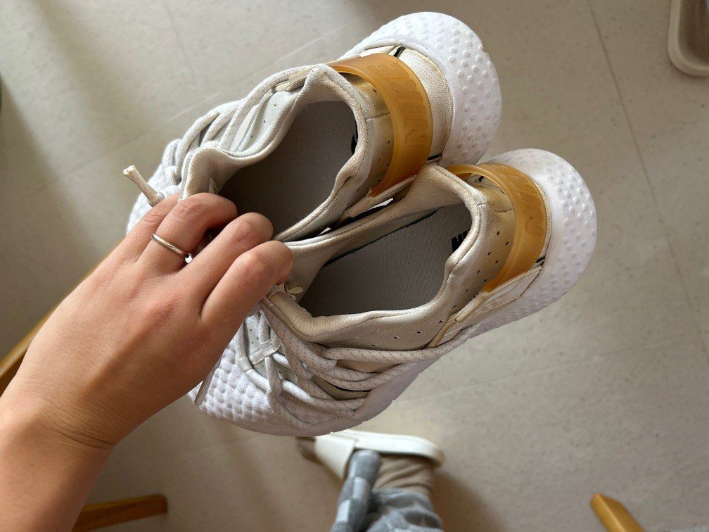 清屋波鞋大平賣全$100 不議價-只限順豐】NIKE HUARACHE ALL WHITE, 男