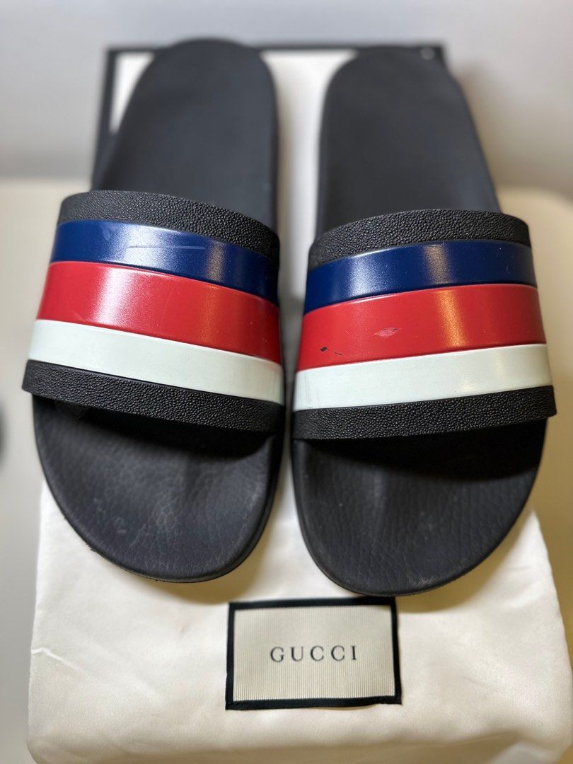 Mens discount gucci sliders