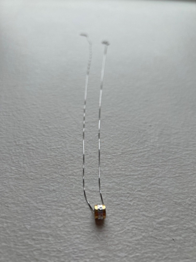 10karat white gold necklace with pendant Women s Fashion Jewelry