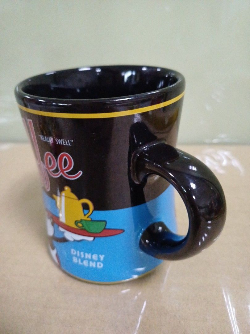 Disney Parks Mickey's Really Swell Coffee Mickey Ceramic Mug New 