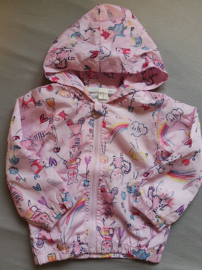 Girls rain cheap jacket