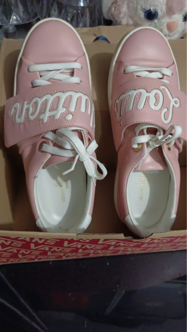 Louis vuitton frontrow sneaker pink hot sale