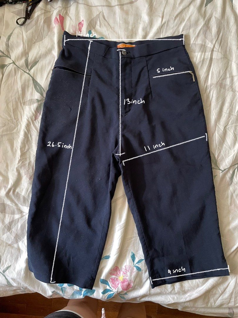 3 quarter pants, Women's Fashion, Bottoms, Other Bottoms on Carousell