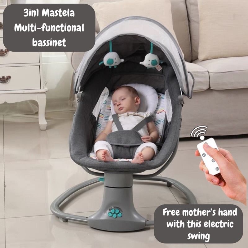 Electric best sale bassinet swing