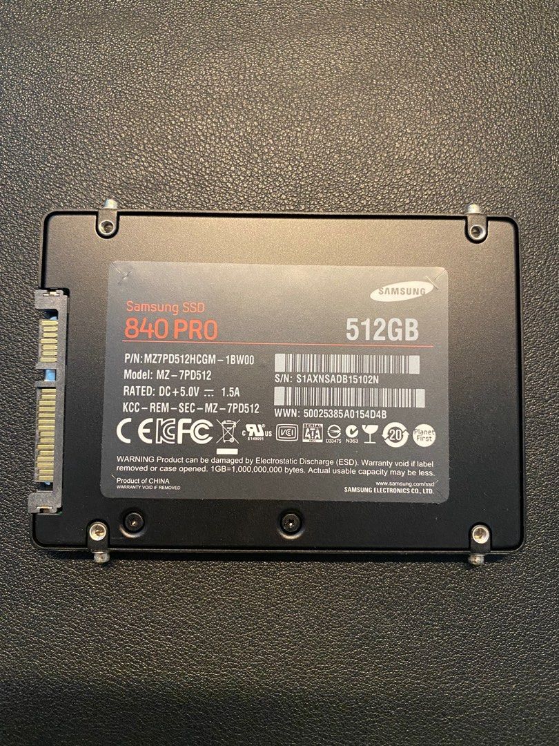 Samsung 840 discount pro 512