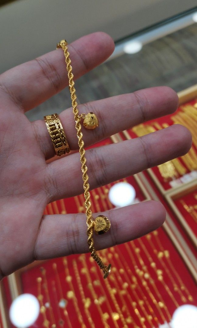 Gold love cheap bracelet