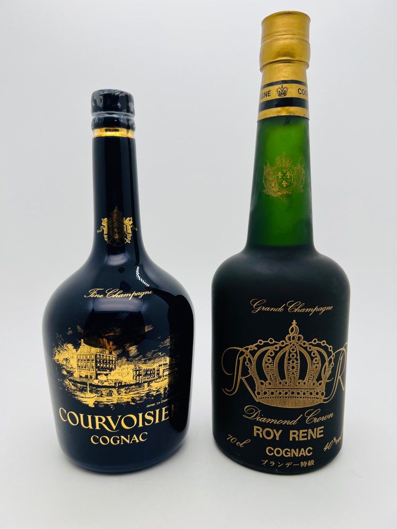 特價🔥🔥 瑕疵飲貨舊酒干邑2支Courvoisier Extra/Roy Rene Grand