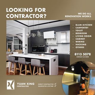 🏡 All Home renovation Kitchen, Toilet, Hacking, demolish, cabinets, wardrobe, interior design (Landed, HDB, BTO& Condo)| contractor service 