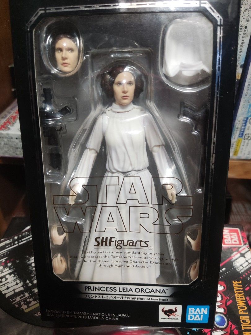 全新未開盒BANDAI SHF S.H.Figuarts PRINCESS LEIA ORGANA (STAR WARS