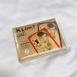 {奧地利製} 古斯塔夫克林姆 Gustav Klimt 吻 The Kiss 撲克牌組兩副 ☘️
