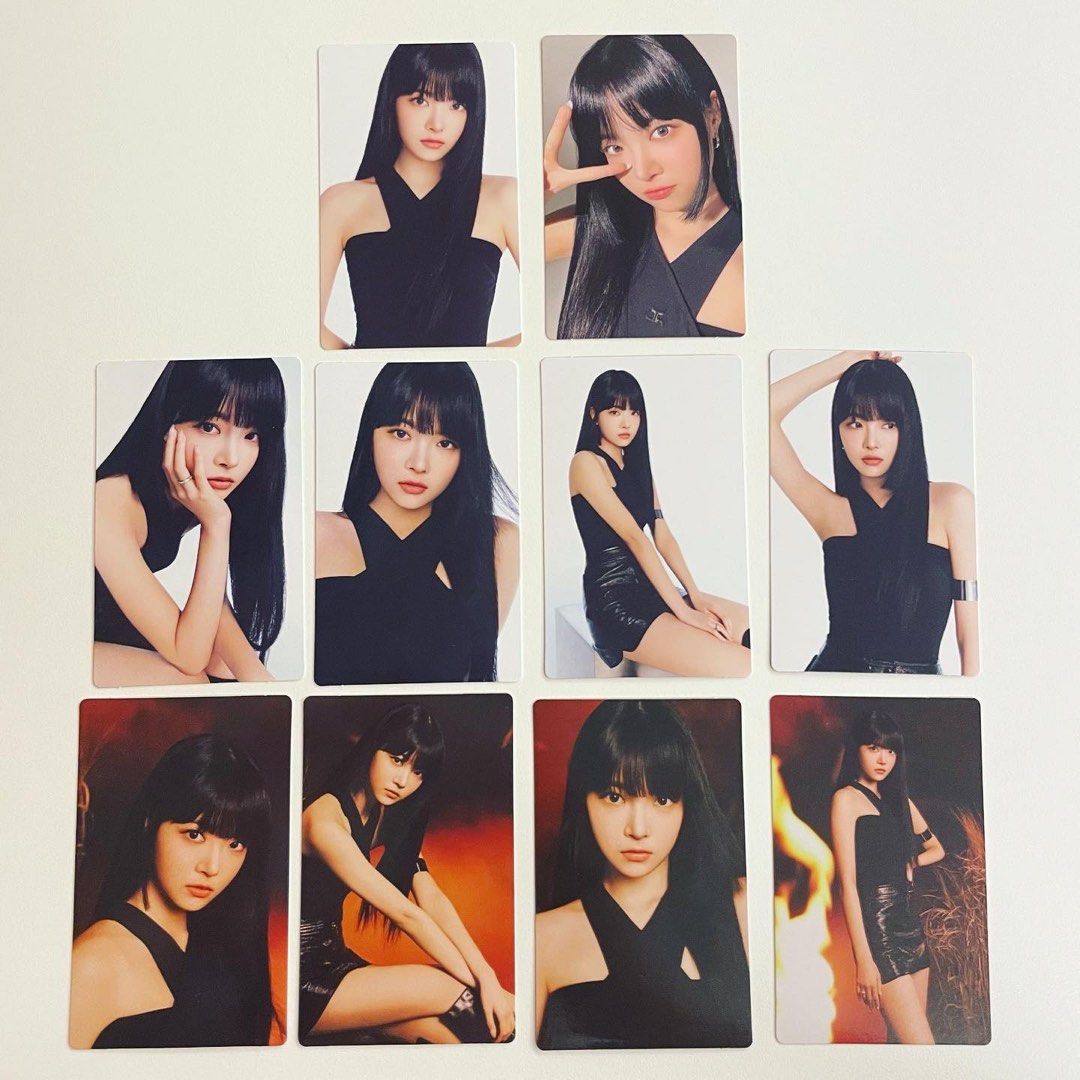 現貨LE SSERAFIM FLAME RISE MINI PHOTO CARD 小卡set, 興趣及遊戲