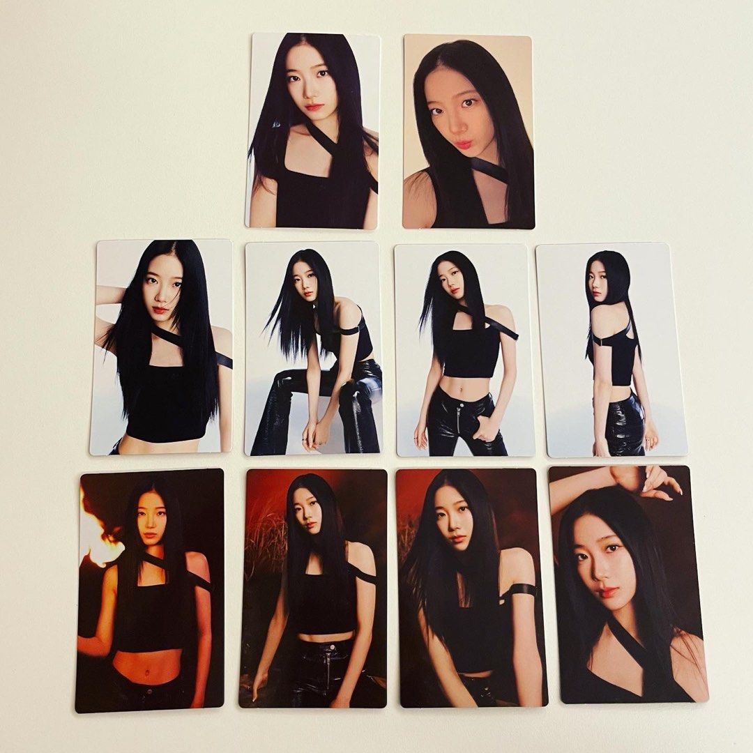 現貨LE SSERAFIM FLAME RISE MINI PHOTO CARD 小卡set, 興趣及遊戲