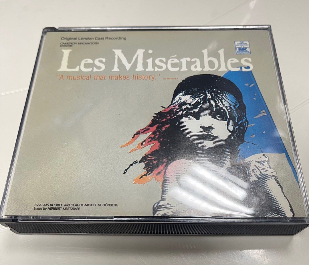 孤星淚 Les Miserables Original London Cast Recording 絕版極靚聲JVC 美版 MADE IN ...