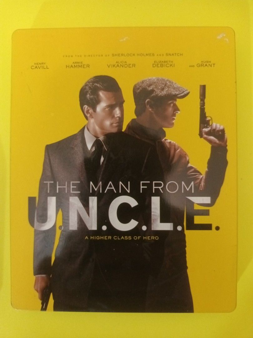 秘密特工THE MAN FROM U.N.C.L.E. BLU-RAY MOVIE 藍光鐵盒珍藏版中文字幕, 興趣及遊戲, 音樂、樂器& 配件,  音樂與媒體- CD 及DVD - Carousell
