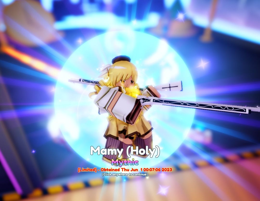 S/S+/S+ Mamy (Holy) - Anime Adventures