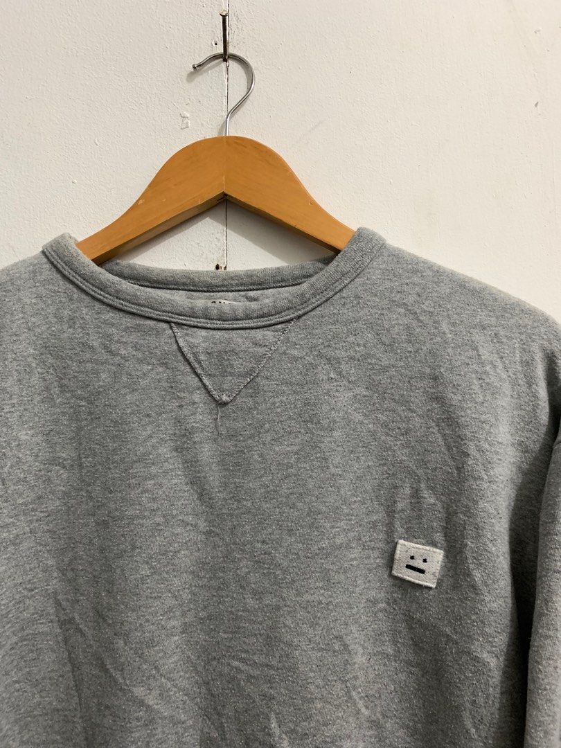 Acne studios discount fint face sweatshirt