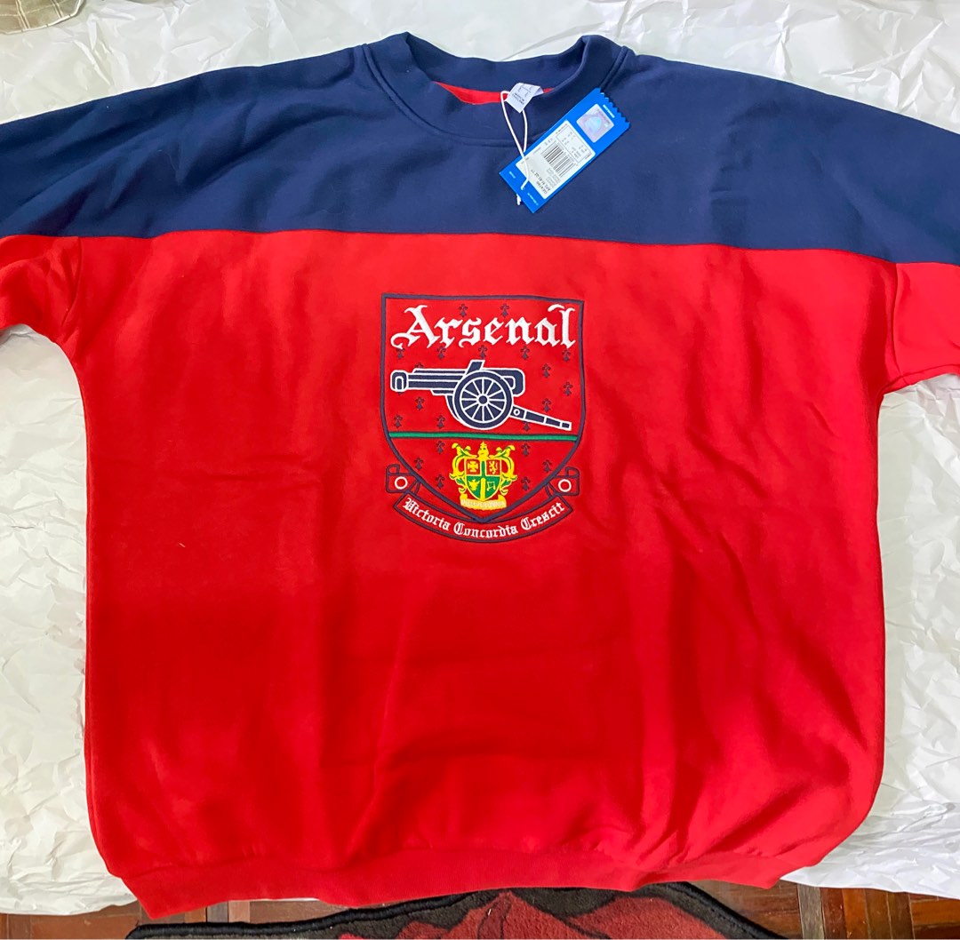 Arsenal trefoil crewneck sweatshirt online