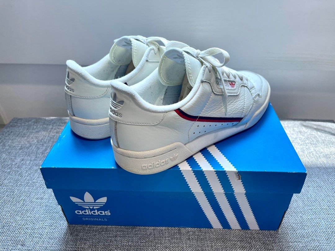 Adidas Continental 80 Off White Size US 8 Men s Fashion Footwear Sneakers on Carousell