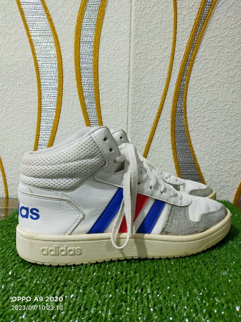 Adidas neo vs hoops mid sneakers sales