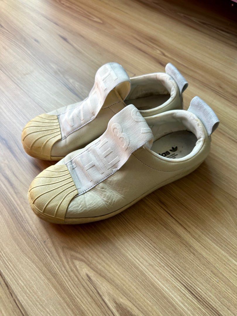 Adidas slip on branco original online