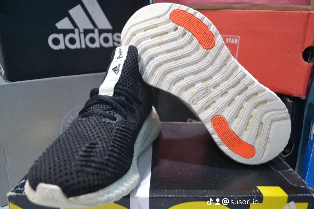 Size Adidas AlphaBoost X Parley Core Black 2019 Alphaboost