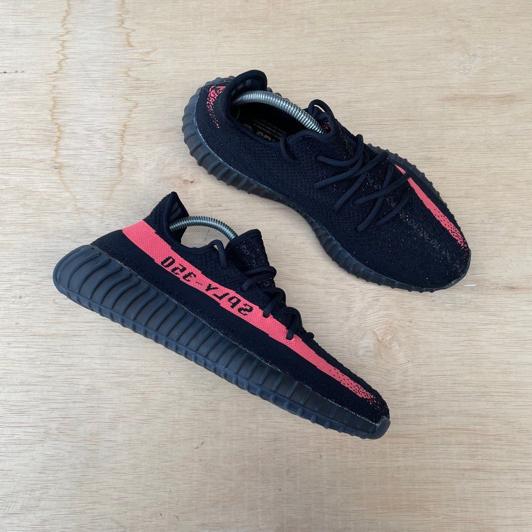 Yeezy sply 35 hotsell black and red