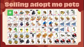 Adopt me pets for sale | Roblox