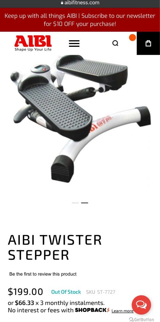 Aibi twist stepper clearance