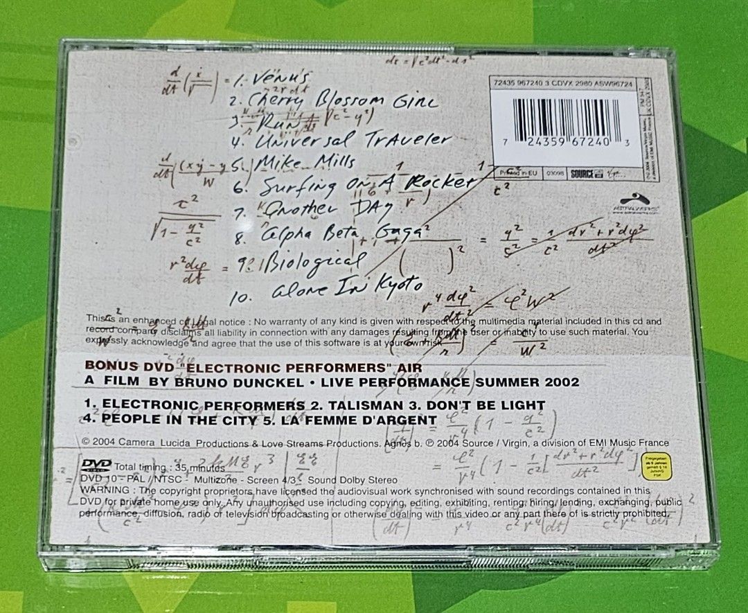 Air - Talkie Walkie - CD Only, No DVD, CD Mint (Category: Walkie-Talkie) located in Quezon City. Submitted by serefrenpaz (Listing ID 1253957174, Image 2). Description: Good Day Buyers. Here are the payment options GCash - 09164862096 Bank Deposit - BPI, BDO, Unionbank, Landbank Palawan, Cebuana Meet Up - McDo Kamias, Jolibee Anonas Kamias Intersection or KFC Anonas Delivery Options JRS - +120 Pesos shipping cost for JRS within Metro Manila, +140