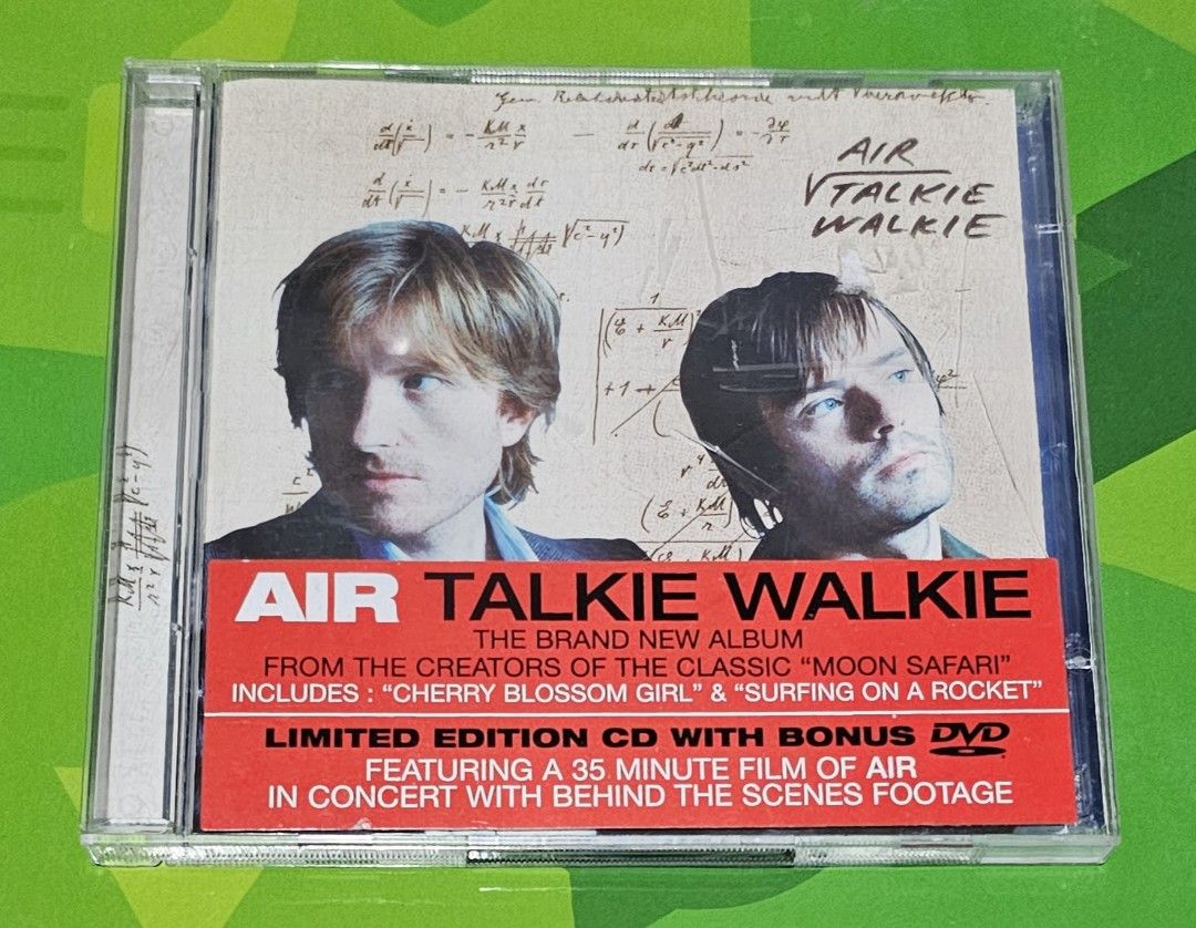 Air - Talkie Walkie - CD Only, No DVD, CD Mint (Category: Walkie-Talkie) located in Quezon City. Submitted by serefrenpaz (Listing ID 1253957174, Image 1). Description: Good Day Buyers. Here are the payment options GCash - 09164862096 Bank Deposit - BPI, BDO, Unionbank, Landbank Palawan, Cebuana Meet Up - McDo Kamias, Jolibee Anonas Kamias Intersection or KFC Anonas Delivery Options JRS - +120 Pesos shipping cost for JRS within Metro Manila, +140