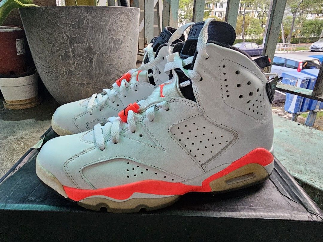 aj6 white infrared