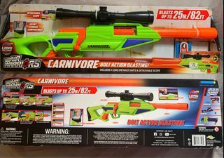 Air Warriors Carnivore Bolt Action Blasting