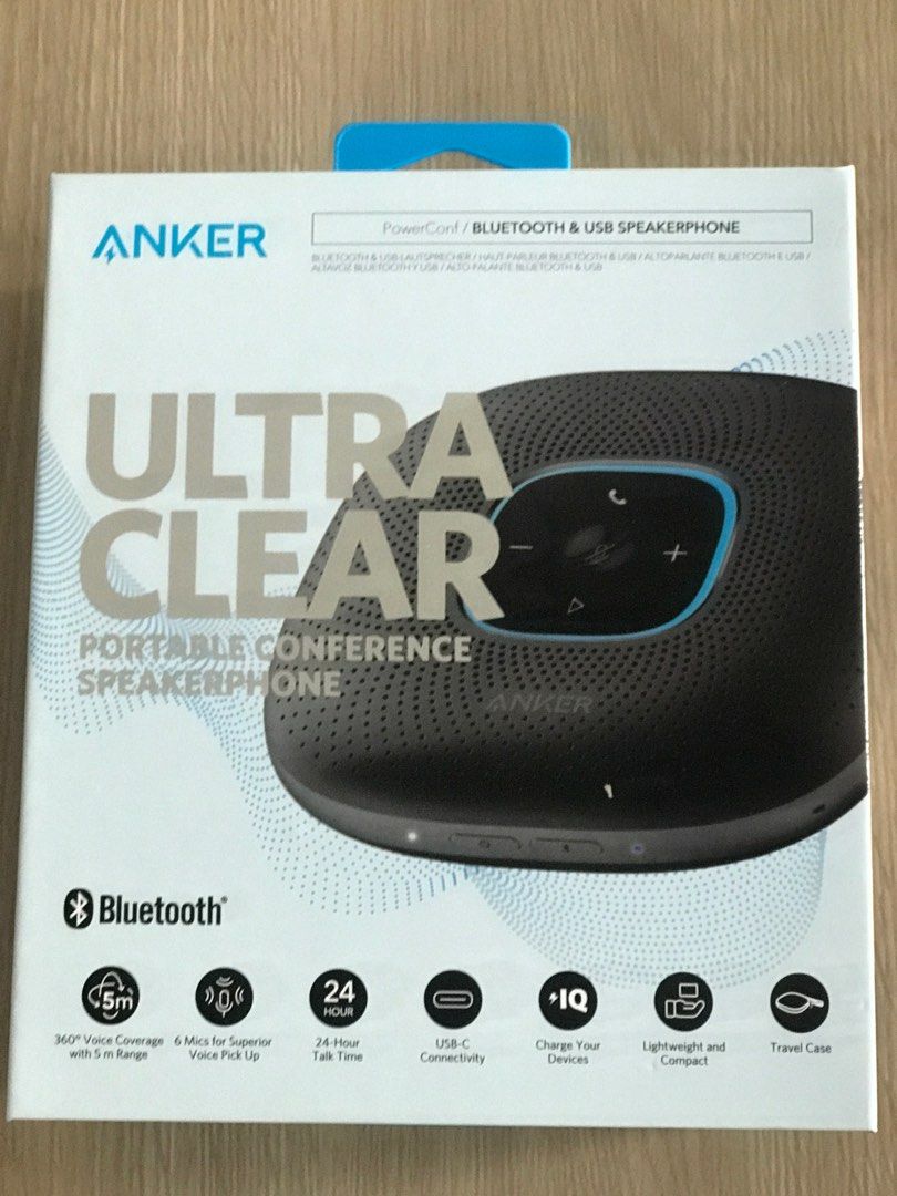 Anker Ultra Clear Speaker/ Conference phone(price nego)