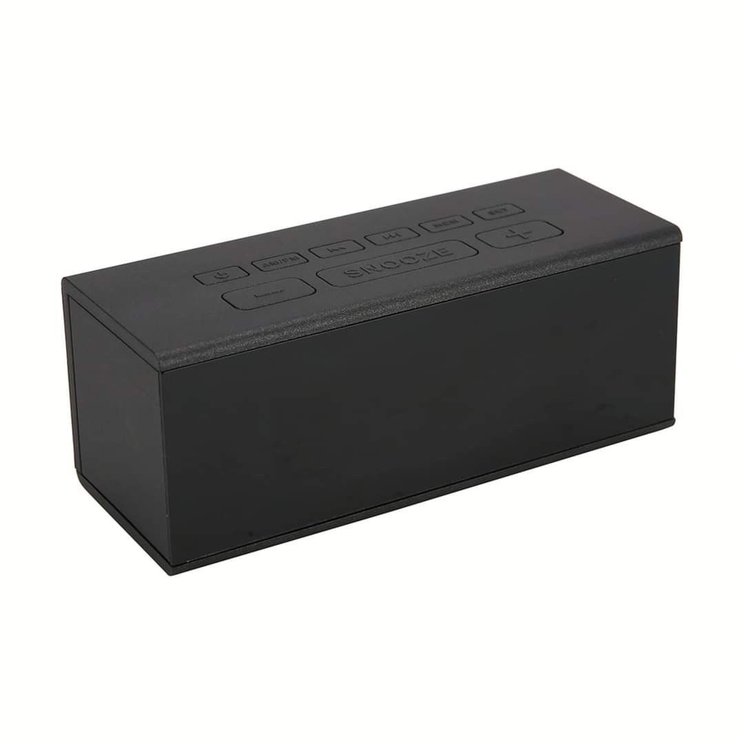 Anko Clock Radio Black, Furniture & Home Living, Home Decor, Clocks