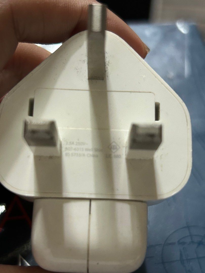 Apple 10w power adaptor (Category: Cables & Adaptors) located in Manila. Submitted by preowneddesigner (Listing ID 1254006875, Image 2). Description: Still in good condition Has been in storage for 3 years during the pandemic Used for iPad .