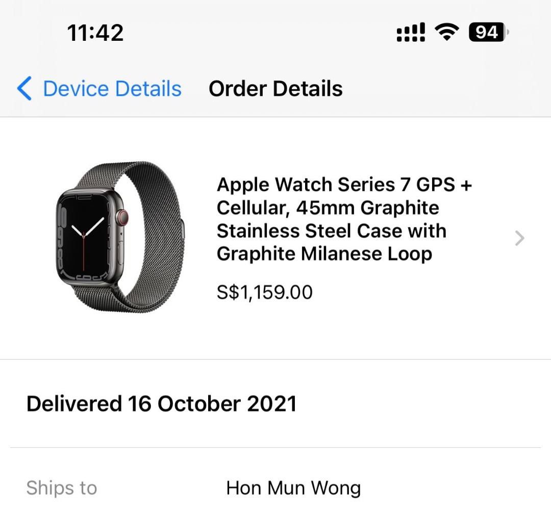 Buy Apple Watch Series 9 GPS + Cellular, 45mm Graphite Stainless Steel Case  with Graphite Milanese Loop - Apple