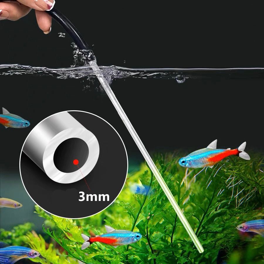 Mini Water Changer for Aquarium Fish Tank | 3mm Diameter Suction Opening | Small Nano Fish Tank Cleaner (Category: Homes & Other Pet Accessories) located in Singapore. Submitted by paradian (Listing ID 1253885705, Image 3). Description: ⭐ Features ⭐ ✓ Ideal for Small Tanks – No more worries about water draining too fast for you to clean properly. ✓ Precise Siphon – Inner tube diameter of 3mm prevents baby fish and delicate plants from being sucke